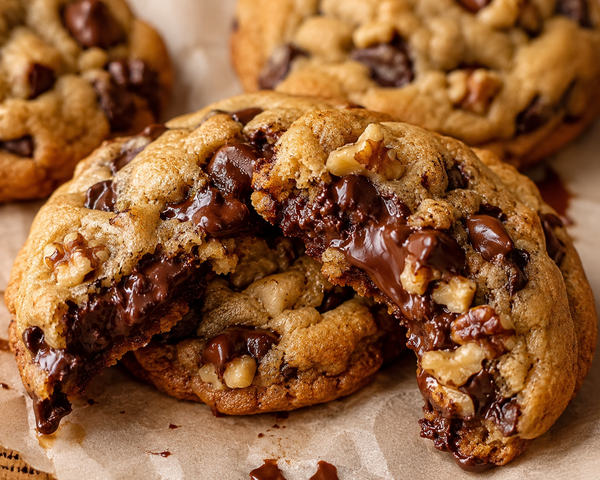 THE CLASSIC CHOCOLATE CHIP WALNUT COOKIE [RICH & FAMOUS WITH NO PAPARAZZI]