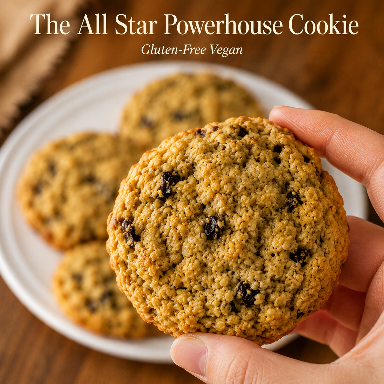 THE ALL STAR POWERHOUSE COOKIE [GLUTEN FREE-VEGAN)