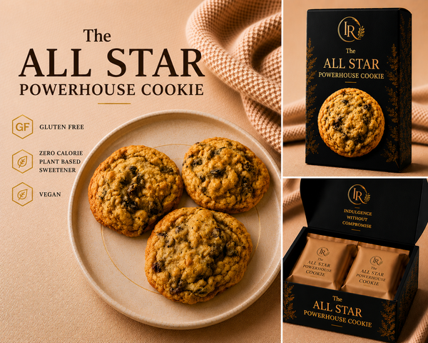 THE ALL STAR POWERHOUSE COOKIE [GLUTEN FREE-VEGAN)